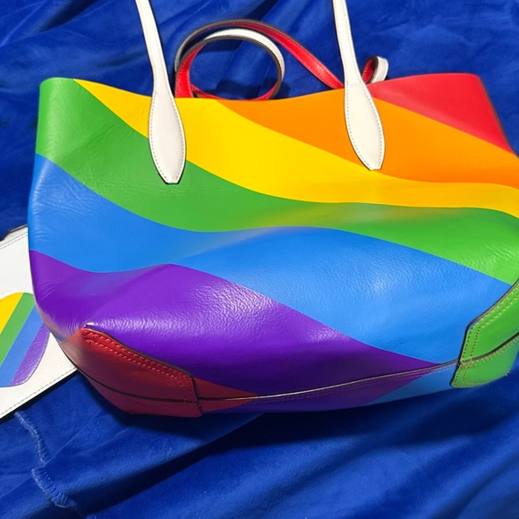 Kate Spade SS22 rainbow ๐ Tote with change purse - Picture 6 of 10